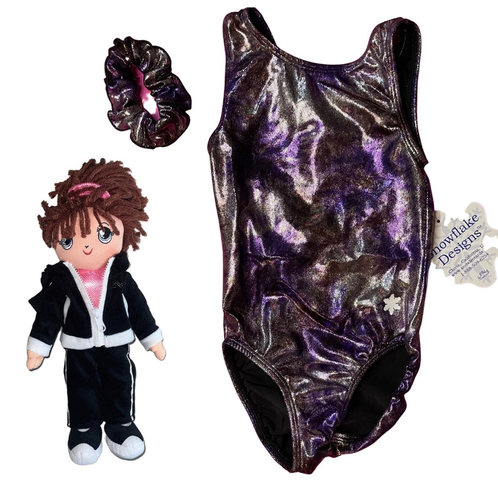 Girls Gymnastics Leotard SZ Small